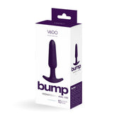 VeDO Bump Rechargeable Anal Vibrator with 10 Vibration Modes Butt Plugs - Vibrating